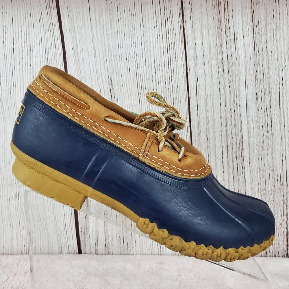 LL Bean Rain Low Duck Boots Size 8